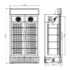 HUSKY 796L UPRIGHT FREEZER WITH CANOPY ZZ