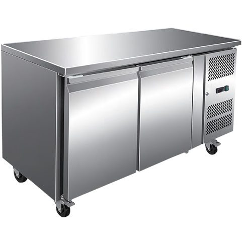 HUSKY 2 DOOR STAINLESS PREPARATION COUNTER