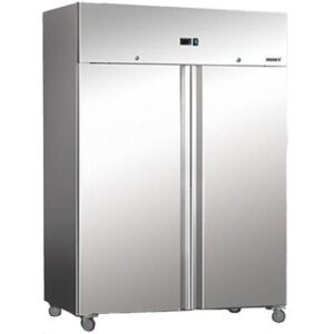 HUSKY 1300L DOUBLE DOOR S/STEEL FREEZER