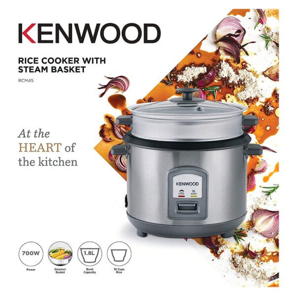 KENWOOD 10 CUP RICE COOKER 650W
