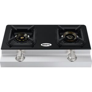 MODYL 2 BURNER GLASSTOP STOVE