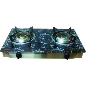 2 Burner Glass Top Gas Stove