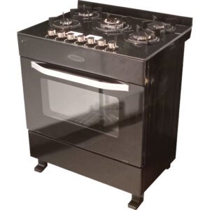 MODYL 5 BURNER GAS STOVE OVEN WITH GLASSTOP