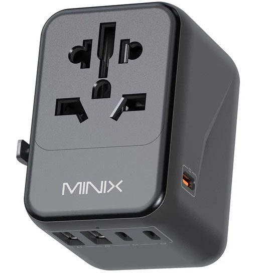 MINIX 35W UNIVERSAL TRAVEL ADAPTER