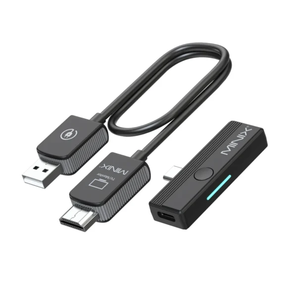 MINIX WIRELESS USB-C WITH CHARGING PORT TO HDMI