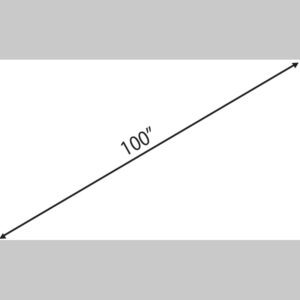 AIWA M3 PRO 100" PROJECTOR SCREEN