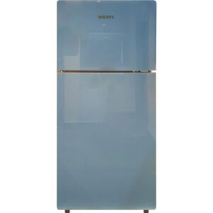 125L BLUE GLASS 2 DOOR REFRIGERATOR