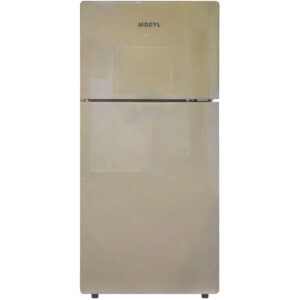 125L CREAM GLASS 2 DOOR REFRIGERATOR